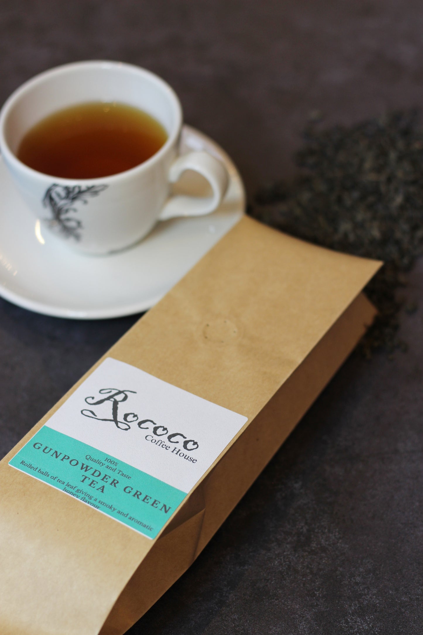 Loose Leaf Gunpowder Green Tea