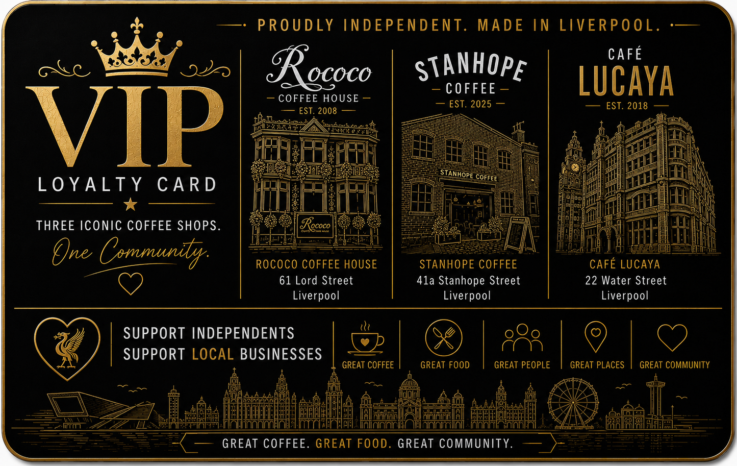 VIP Loyalty Card
